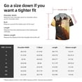 thumbnail image 5 of KLL Seaside Sunset Cool Dragon Print Men's Shirt Short Sleeve Button Down Summer Cuba Beach Shirts- X-Large, 5 of 5