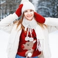 thumbnail image 3 of BESTYASH Women Collared Scarf Cozy Plush 1 Piece Winter Apparel, 3 of 7