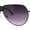 Gunmetal / Smoke, variant on Mens Oversize Mobster Lion Shield Emblem Racer Pilots Sunglasses Gunmetal Smoke