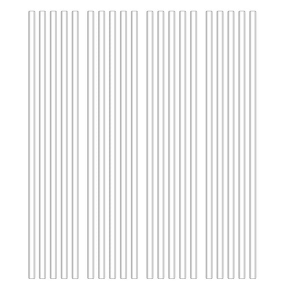 Himition 100Pcs Lollipop Acrylic Stick Chocolate Sugar Lollypop DIY Stick Candy Making Bar