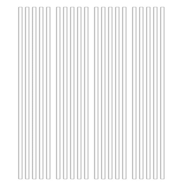 ColoMX 100pcs lollipop acrílico palo de azúcar chocolate lollypop DIY Stick Candy Faconing Bar