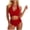 Z93 Wine, variant on Mifsaly 2 Piece Bikinis Sets for Women Wrap Halter Top & High Waisted Ruched Bottoms Tummy Control Modest Swimsuit Beach Pool Flattering Athletic Bathing Suits S