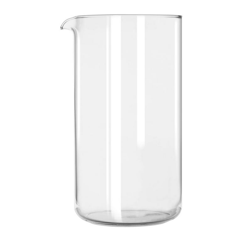 BonJour Coffee and Tea 3-Cup Clear Replacement Glass 