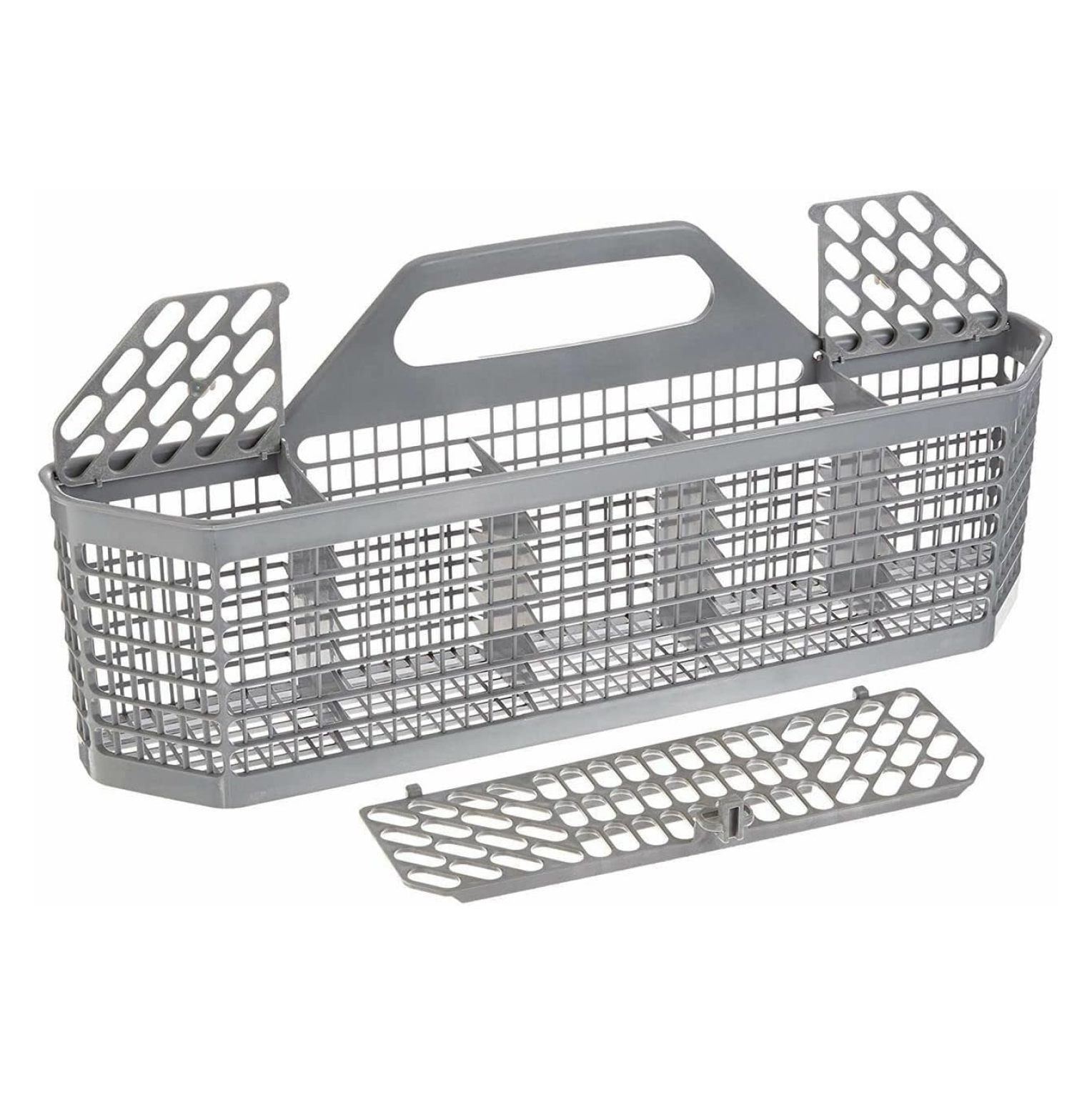Replacement WD28X10128 Silverware and Utensil Basket for Dishwasher AP3772889 1088673 AH959351 EA959351 PS959351 WD28X10127 WD28X10132 B00MOCCSFW Fits PDW9280J00SS PDW8280J10SS PDW8280J01SS