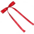 thumbnail image 2 of Skymirror Women Hair Clip Bow Satin Retro Long Ribbon Large Size Solid Color Anti-slip Hair Ponytail Decoration Hairpin Hair Accessory Hair Barrettes, 2 of 8