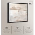 thumbnail image 2 of Arid Hues (I) Canvas Minimalist Abstracts by Art Remedy, Black Frame, 40" x 40", 2 of 7
