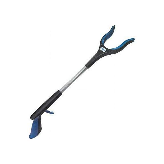 Ettore 49016CT Grip 'n Grab Multipurpose Pickup Tool, 16" Reach - Lightweight, Rust Proof - Aluminum, Plastic - Blue - 6 / Carton