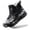 Black, variant on Qaltryn Ankle Snow Boots for Women Men Faux Fur Lined Side Zipper Non‑Slip Water‑Resistant Lightweight Short Winter Boots for Outdoor Snow Daily Wear