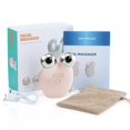 thumbnail image 1 of Rodillo masajeador Facial de microcorriente, máquina de estiramiento Facial 3D, rodillo de masaje Facial antiarrugas, rejuvenecimiento de la piel, cuidado de la piel qym unisex, 1 of 2