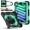 Mint Green, variant on Case for iPad Mini 7 A17 Pro 2024 / iPad Mini 6 2021 8.3 Inch with Rotating Stand Pencil Holder Hand/Shoulder Strap, Heavy Duty Shockproof Protective Cover for iPad Mini 7th/6th Generation 8.3"