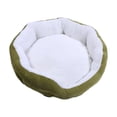 thumbnail image 1 of Greeniant e hipoalergénico Artesanía segura y exquisita para máxima comodidad Relleno de algodón extra Fácil de limpiar Semicerrado Suministros para perros Verde METRO METRO: 38*16, 1 of 6