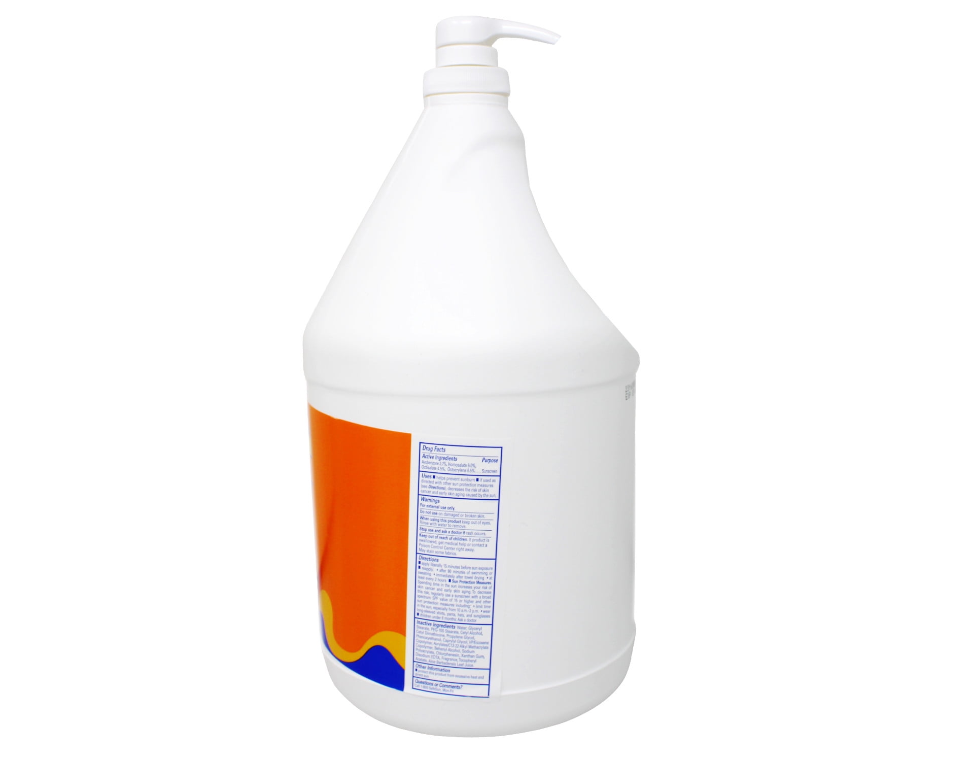 Banana Boat Sunscreen, Sport Lotion SPF 50, 128 Ounce|1 Gallon Bulk Sunscreen - 4 Pack