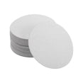 thumbnail image 1 of Discos de lija Unique Bargains, 4.92" 240 grano, papel de lija redondo para reparación automotriz con gancho y bucle de óxido de aluminio blanco, 50 piezas, 1 of 7