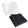 thumbnail image 1 of Men Pocket Square Vintage 2PCS Silk Soft Suit Handkerchief Pocket Handkerchief, 1 of 8