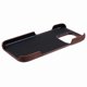 thumbnail image 4 of For iPhone 16 Pro Max Case Skin-Touch Leather+PC Phone Cover with Card Slot - Brown, 4 of 5