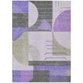 thumbnail image 2 of Addison Rugs Chantille Indoor/Outdoor Transitional Geometric Lavender Washable Rectangle Rug, 2'6" x 3'10", 2 of 6