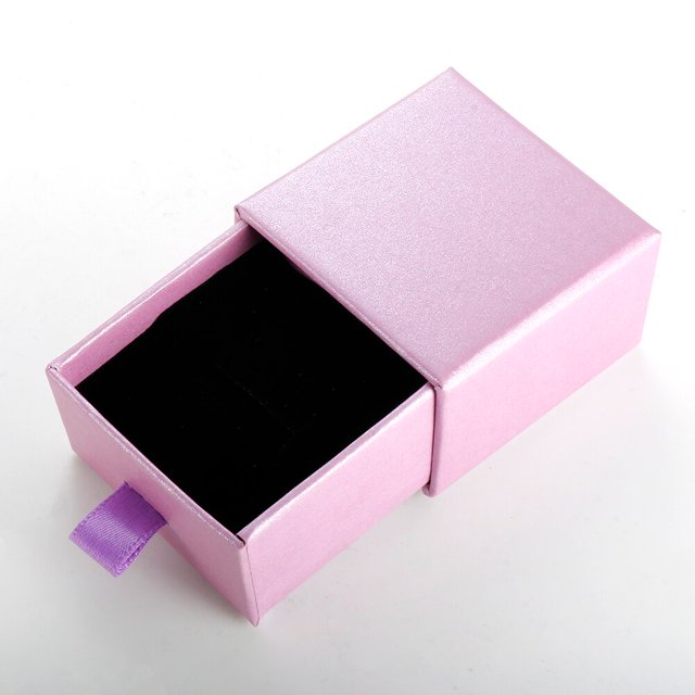 Caja de embalaje de joyería de moda, bolsa de franela para anillo, brazalete, pulsera, collar, pendientes, conjunto de regalo de embalaje exquisito