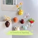 thumbnail image 1 of Mini jarrón cerámico magnético para refrigerador, superficies metálicas - portaflores decorativo, diseño que ahorra espacio para flores frescas o secas, decoración de oficina en casa - 1 paquete, 1 of 3