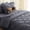 Dark Grey, variant on 7-Piece Queen Olive Green Pintuck Comforter Set, Bedding with Comforter, Sheets, Ruffled Shams & Pillowcases