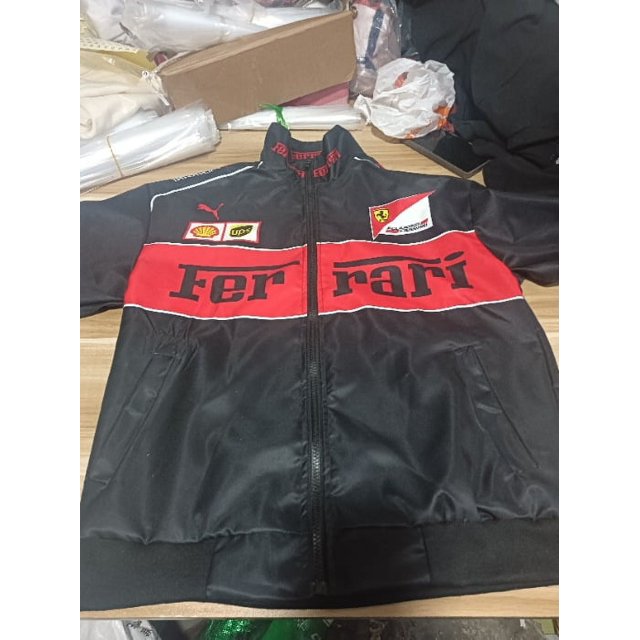 Hasoubiao-Chaqueta nueva de primavera y otoño, estilo deportivo, estampado negro, informal, holgada, manga larga, 2024