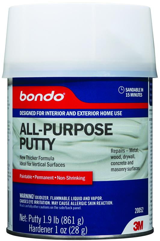 New 3M 20052 Bondo Bondo Home Solutions All Purpose Putty Quart,Each