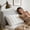 Grey, variant on Pineapple Shaped Bread Pillow Insert, High-Resilience Compressed Down-Like Fiber, Hotel-Grade Pillow, 29x19 Inches