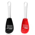 thumbnail image 1 of 2 Pcs Cooking Spoons Heat-resistant Scoops Garlic Masher Food Water Oil Juice Draining Tools Kitchen Utensils, 1 of 9