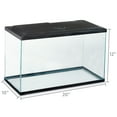 thumbnail image 5 of Aqua Culture 10-Gallon Glass Aquarium Starter Kit, 5 of 5