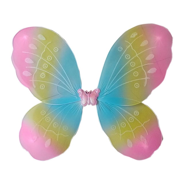 Disfraz de Hadas Mariposa Yotijar Multicolor Ala Varita Cumpleaños Accesorios