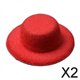 thumbnail image 1 of Sombrero en Miniatura para Casa de Muñecas Baoblaze 1:12 2 Piezas, 1 of 8
