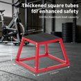 thumbnail image 2 of Plyometric Jump Box, Steel Agility Training Platform, Non‑Slip Surface, Perfect for Home Functional Training, Strength Improvement and Physical Conditioning, 2 of 8