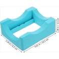 thumbnail image 2 of BEMS-1pcs soporte para termo azul, pequeño portavasos artesanal de silicona,, 2 of 5