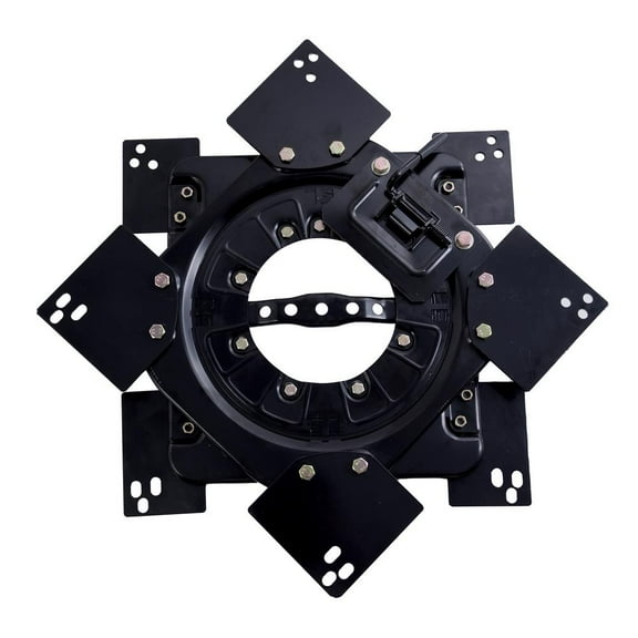 Mulaxen Swivel Car Seat Base 360 Degree Rotatable Swivel Seat Mounting Plate Seat Swivel Base Replacement Locking Seat Swivel，130KG Load Capacity