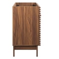 thumbnail image 5 of Render 48" Double Sink Compatible (Not Included) Bathroom Vanity Cabinet in Walnut, 5 of 7