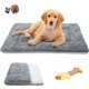 thumbnail image 1 of Colchoneta reversible para perros Colchón para gatos Cojín de viaje lavable portátil Manta para perros suave y cómoda para perros pequeños, medianos y grandes, gris (50x40cm) esquí esquí Gafas de esquí, 1 of 5