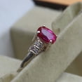 thumbnail image 2 of Natural Pink Ruby Ring Sterling Silver 925 Handmade Ring Manly Ring Handcrafted Ring Gift For Him, 2 of 2