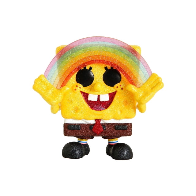 Funko POP! Diamond Collection Spongebob Squarpants #558 Exclusive Bundled with Free PET Compatible .5mm Extra Rigged Protector Funko -