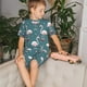 thumbnail image 4 of Fotbe Flamingo Pijama Estampada de 2 Piezas para Niños – Ropa de Dormir de Manga Corta Cómoda para Niños y Niñas, Camiseta y Shorts de Algodón-Medium, 4 of 6