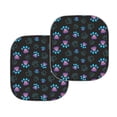 thumbnail image 2 of Yuyamidu Cute Car Sunshade for Van SUV Truck Dog Paw Car Sun Shade Windshield 2 Pieces Personalized Car Windshield Cover Sun Shade Accessories for Women, 2 of 5