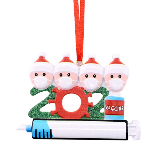 Árbol De Navidad De Resina Diy, Nombre Escrito A Mano, Decoración De Árbol De Bendición, Decoración De Árbol De Navidad, Cubierta Facial, Colgante De Muñeco De Nieve Scienceny HA044549-05