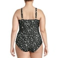 thumbnail image 2 of Social Angel Women's Plus Ruched Tankini Swimsuit Top, 2 of 3