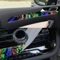 thumbnail image 3 of Black Forged Carbon Fiber Graphic Wrap Vinyl Car Body Air Release Diaphragm Sheet DIY -, 3 of 4
