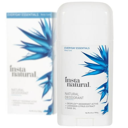 InstaNatural Natural Deodorant, Aluminum Free with Lavender, 2.5 oz