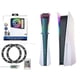 thumbnail image 1 of For PS5 Slim RGB Colorful Decorative Light Ring Digital/Optical Drive Version Compatible, 1 of 5