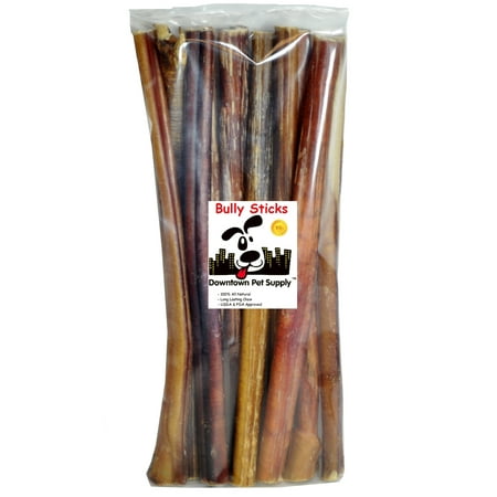 Best Free Range Bully Sticks, Great Training Dog Treats - Low Order, USDA/FDA (Best Price On Trifexis For Dogs)