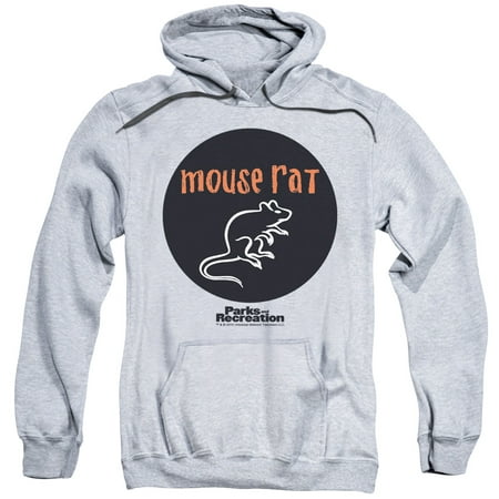 Parks & Recreation Comedy TV Series Mouse Rat Circle Adult Pull-Over