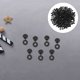 thumbnail image 1 of Luxshiny 200Ud Protectores De Agujeros De Tornillo Plásticos Para Reparación En Muebles Y Armarios, 1 of 8