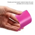 thumbnail image 4 of Uxcell Blank Cards Pink Plastic Card 14mil for ID Badge Printer, Graphic Quality, Pack of 50, 4 of 4