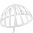 thumbnail image 4 of Freestanding White Metal Hat Rack/Wig Holder Storage Display Stand, 4 of 7