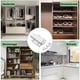 thumbnail image 5 of Pestillo magnético innovador para gabinetes, cierre de presión para bisagras que no se cierran solas, cierre seguro con mecanismo de resorte duradero para gabinetes y cajones de cocina, color blanco, 5 of 7